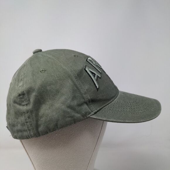 U.S. Army Strapback Hat Green OSFM Embroidered Adjustable Eagle Crest - Picture 4 of 7